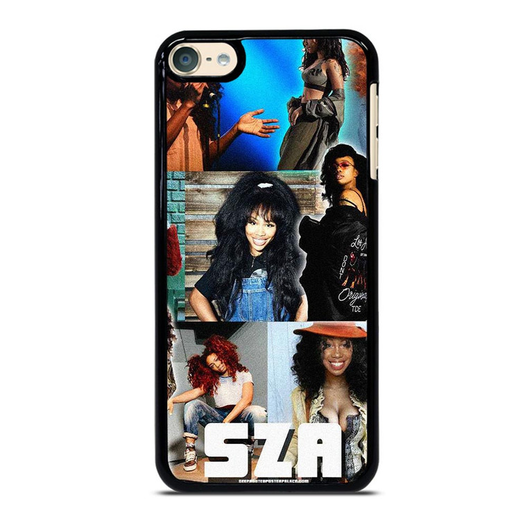 SZA FEMALE SINGER COLLAGE iPod Touch 6 Case