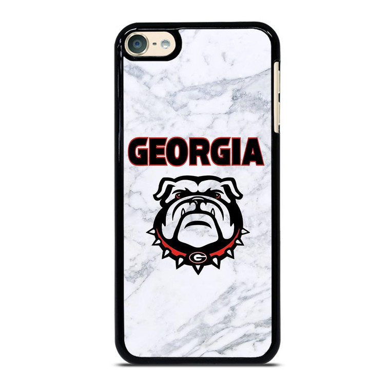 UGA GEORGIA BULLDOGS MARBLE LOGO iPod Touch 6 Case UGA GEORGIA BULLDOGS MARBLE LOGO iPod Touch 6 Case