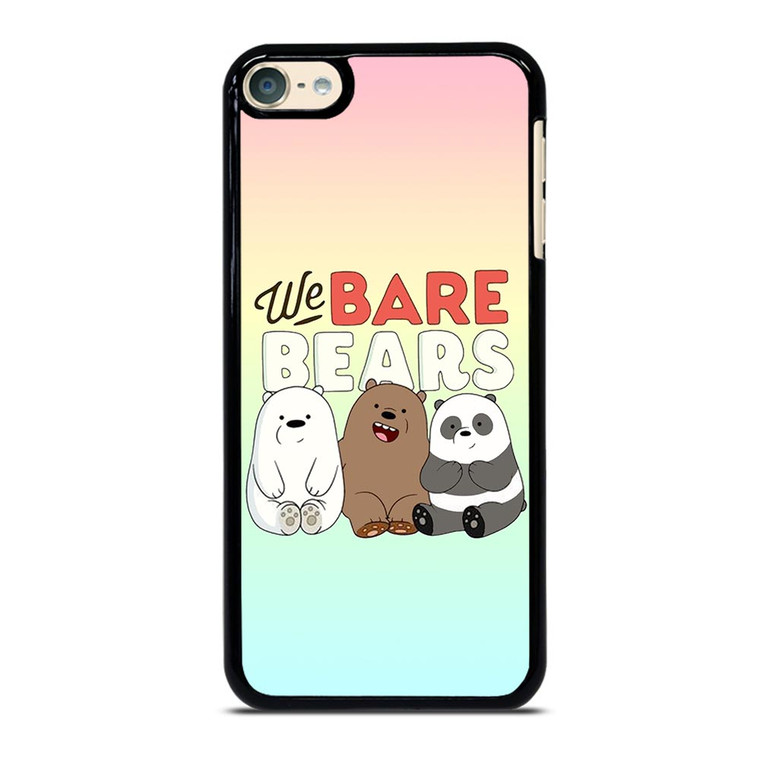WE BARE BEARS COLORFUL iPod Touch 6 Case