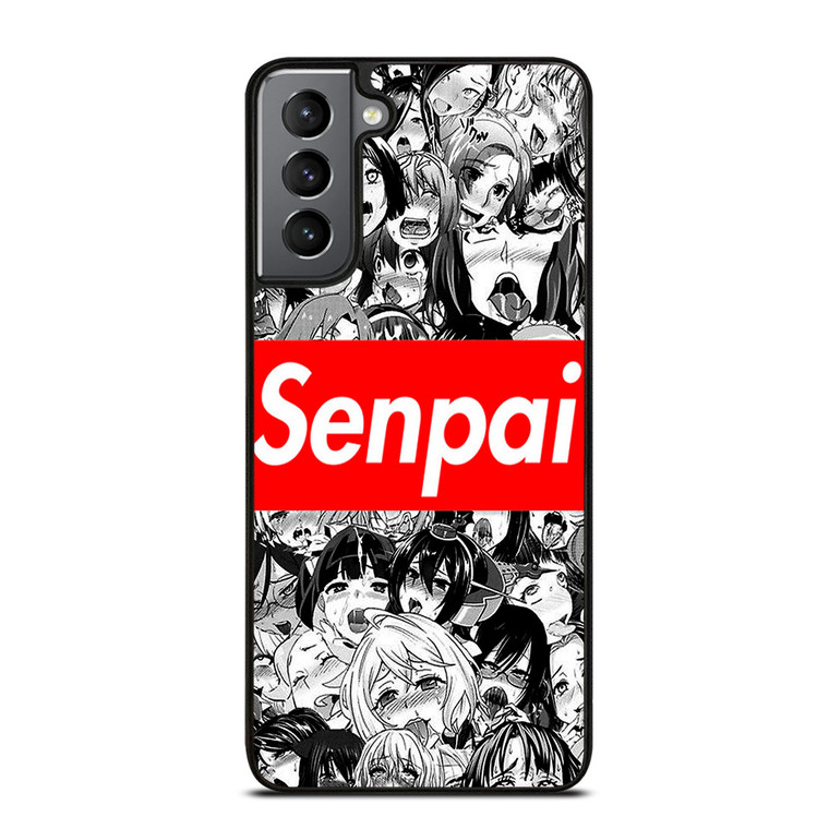 AHEGAO SENPAI ANIME Samsung Galaxy S21 Plus Case