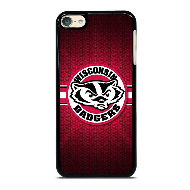 WISCONSIN BADGER METAL LOGO iPod Touch 6 Case