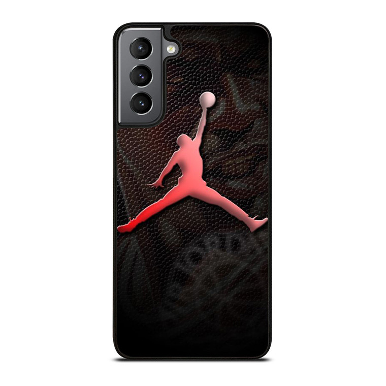 AIR JORDAN LOGO LEATHER Samsung Galaxy S21 Plus Case