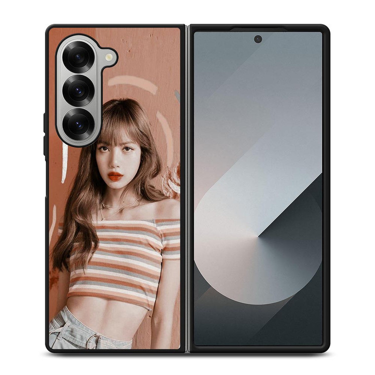 LALISA BLACKPINK PASTEL Samsung Galaxy Z Fold 6 Case Cover