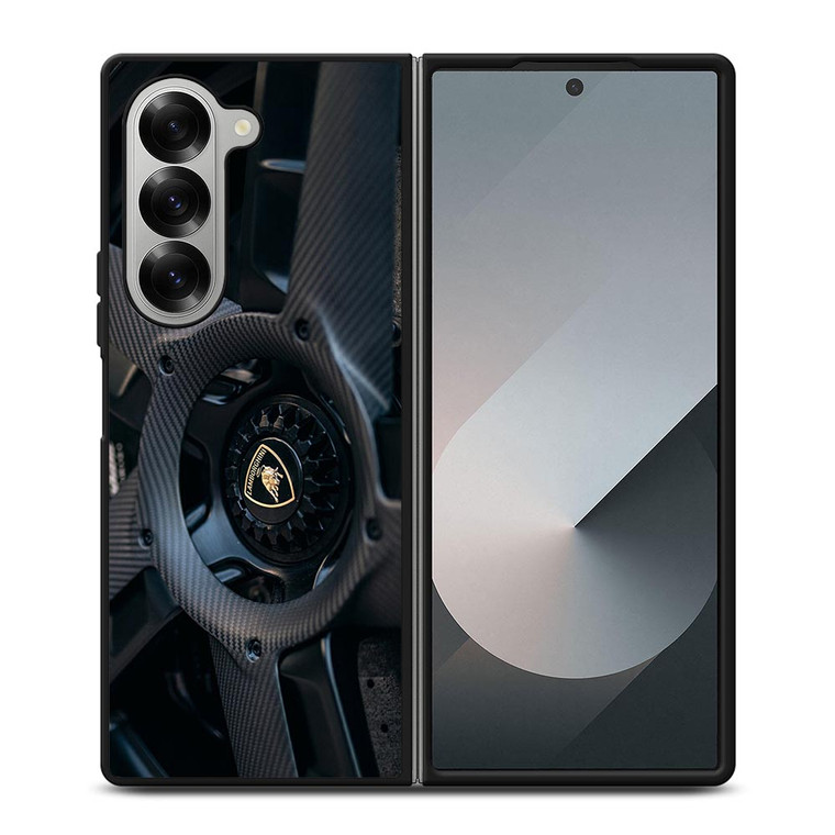 LAMBORGHINI CARBON WHEEL Samsung Galaxy Z Fold 6 Case Cover