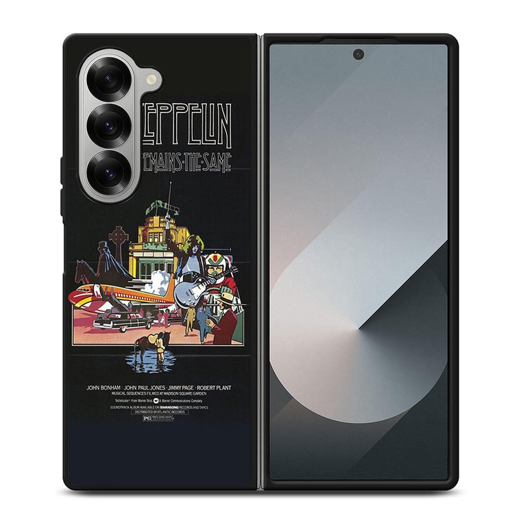 LED ZEPPELIN THE SONG REMANS THE SAME Samsung Galaxy Z Fold 6 Case Cover