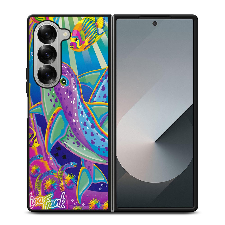 LISA FRANK DOLPHINS Samsung Galaxy Z Fold 6 Case Cover