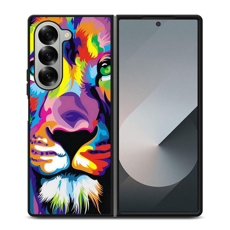 LISA FRANK LION Samsung Galaxy Z Fold 6 Case Cover