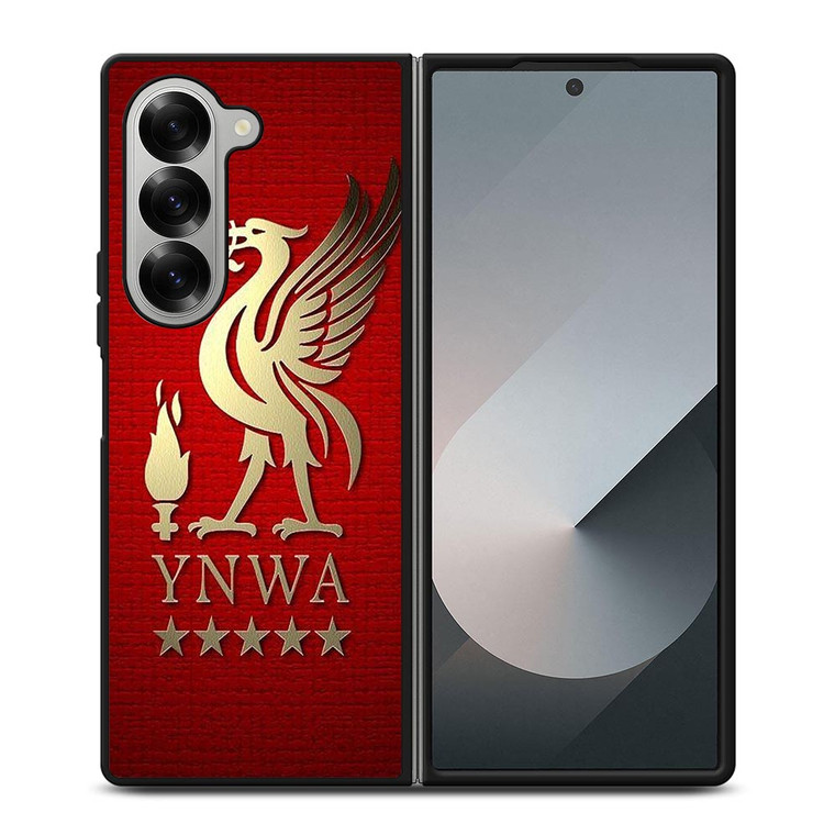 LIVERPOOL YNWA GOLD SYMBOL Samsung Galaxy Z Fold 6 Case Cover