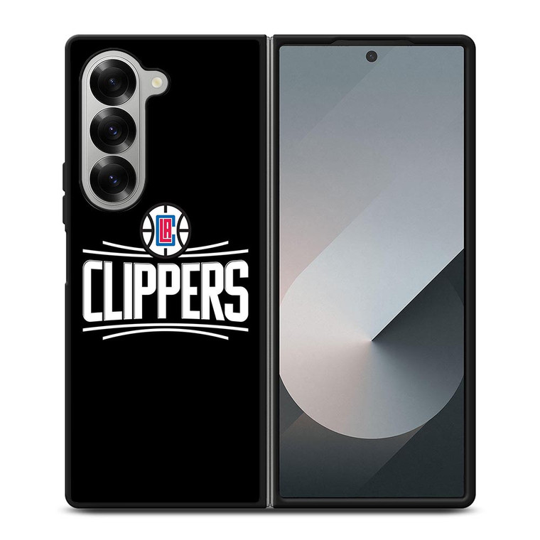 LOS ANGELES CLIPPERS NBA LOGO Samsung Galaxy Z Fold 6 Case Cover