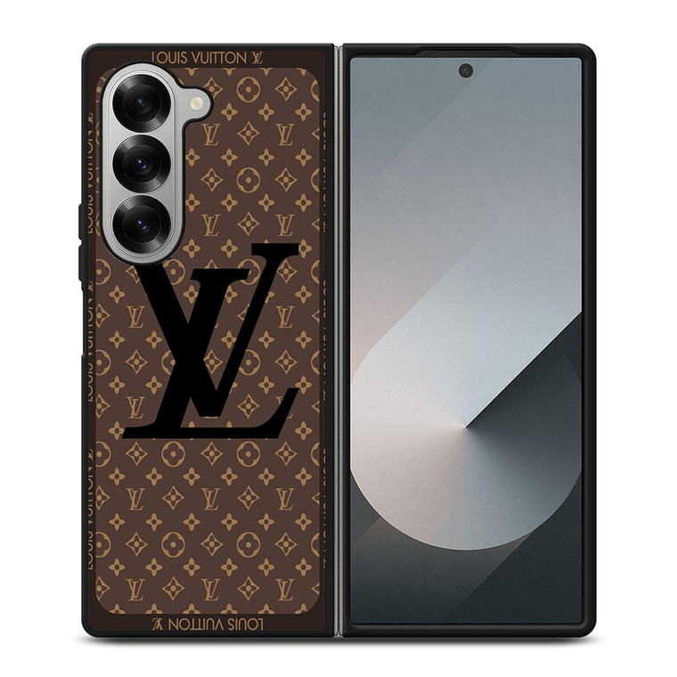 LOUIS VUITTON ROUND PATTERN Samsung Galaxy Z Fold 6 Case Cover