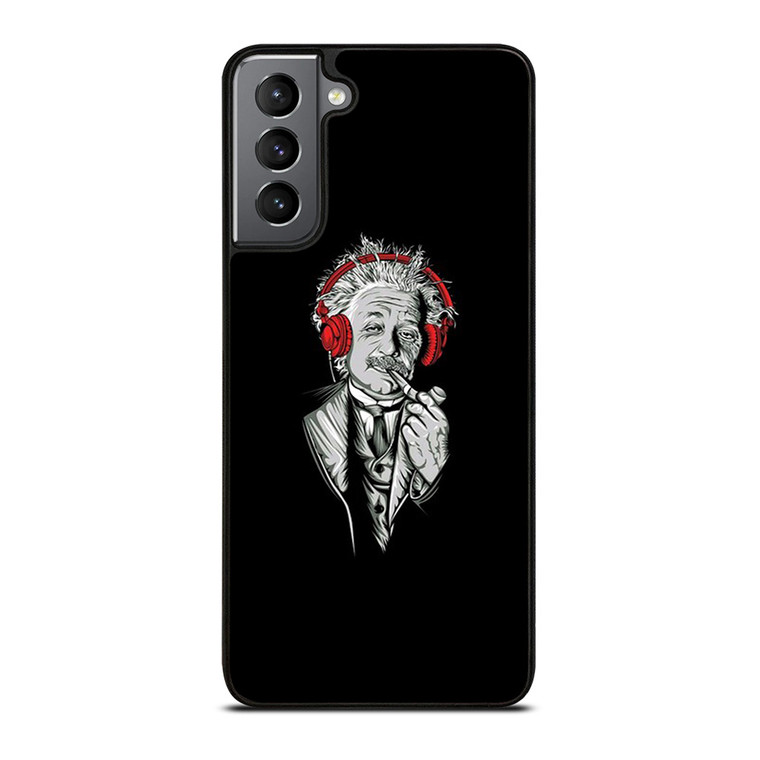 ALBERT EINSTEIN CARTOON Samsung Galaxy S21 Plus Case