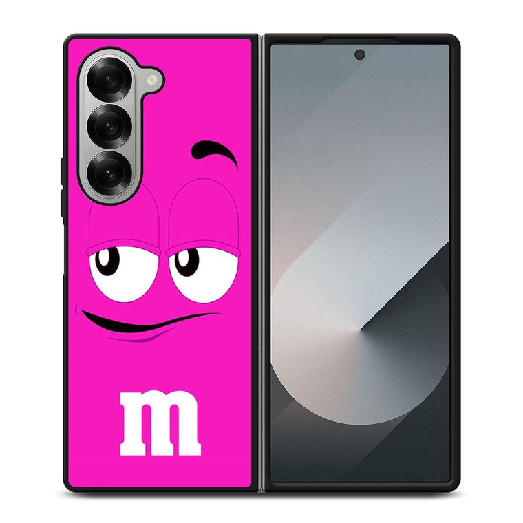 M&M PINK Samsung Galaxy Z Fold 6 Case Cover