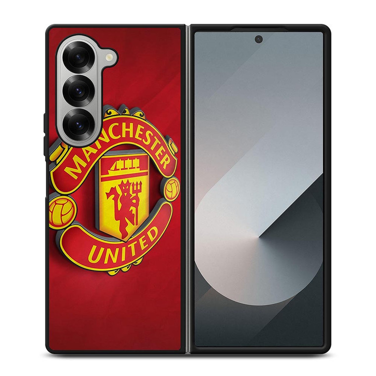 MANCHESTER UNITED EMBLEM Samsung Galaxy Z Fold 6 Case Cover