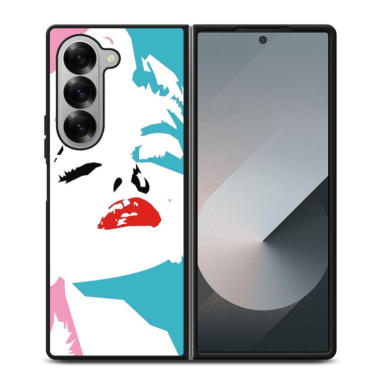 MARILYN MOENROE ABSTRACT Samsung Galaxy Z Fold 6 Case Cover