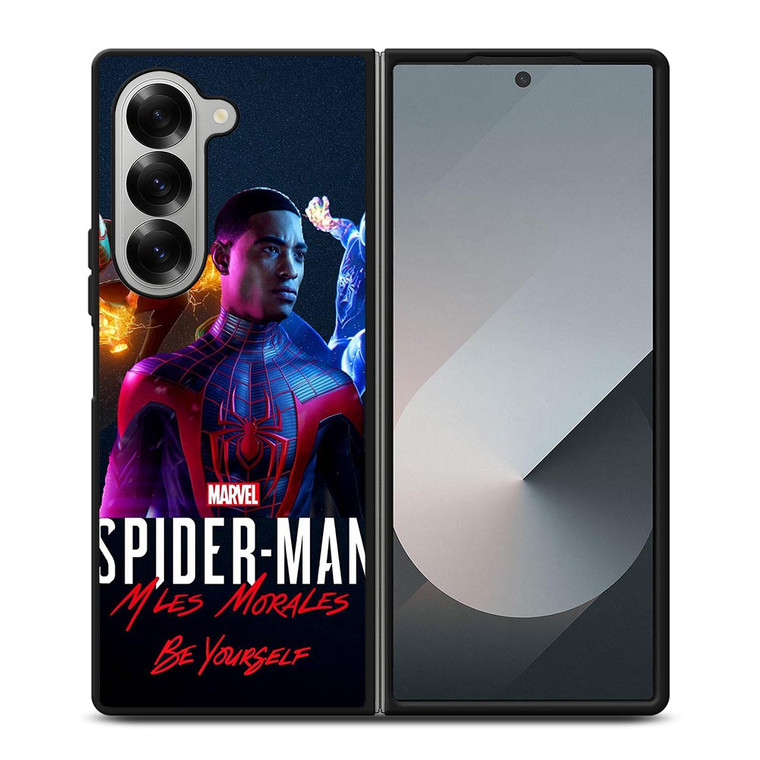 MARVEL SPIDERMAN MILES MORALES POSTER Samsung Galaxy Z Fold 6 Case Cover