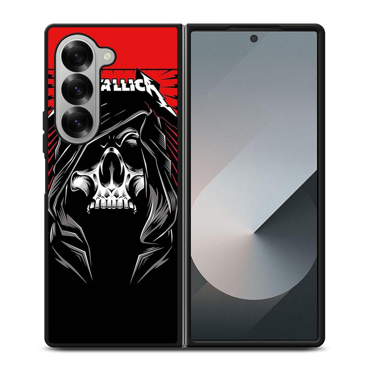 METALLICA LOGO SKULL Samsung Galaxy Z Fold 6 Case Cover