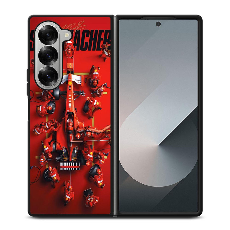 MICHAEL SCHUMACHER PIT STOP Samsung Galaxy Z Fold 6 Case Cover