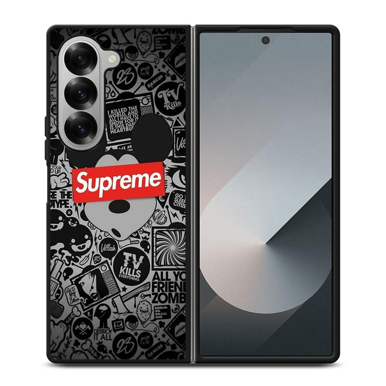MICKEY SUP CENSORED Samsung Galaxy Z Fold 6 Case Cover