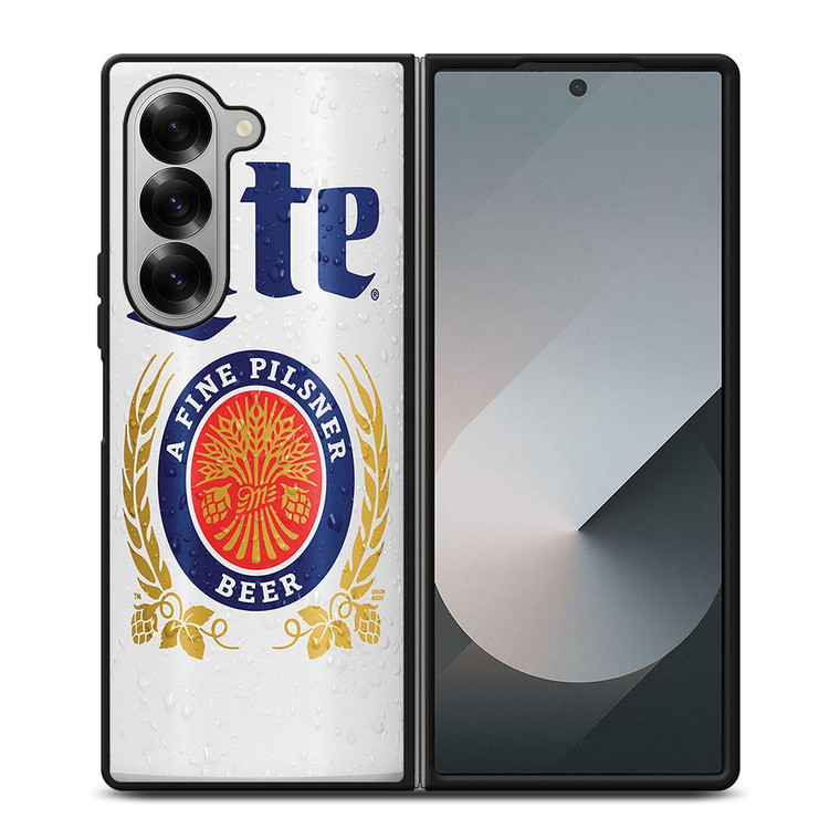 MILLER LITE BEER  Samsung Galaxy Z Fold 6 Case Cover
