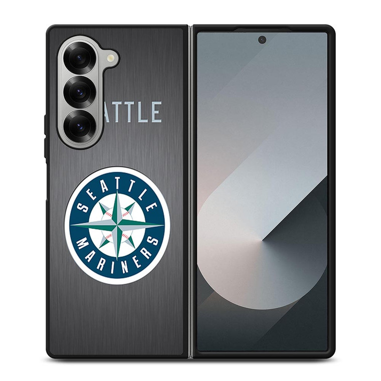 MLB SEATTLE MARINERS Samsung Galaxy Z Fold 6 Case Cover MLB SEATTLE MARINERS Samsung Galaxy Z Fold 6 Case Cover