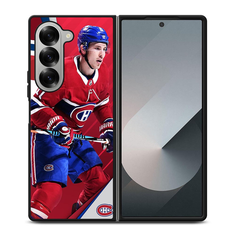 MONTREAL CANADIENS BRENDAN GALLAGHER Samsung Galaxy Z Fold 6 Case Cover