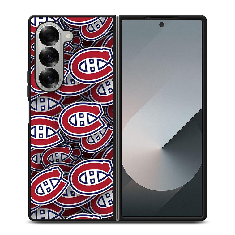 MONTREAL CANADIENS COLLOGUE HOCKEY Samsung Galaxy Z Fold 6 Case Cover