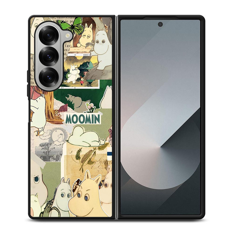 MOOMIN CARTOON LOVE MOMMENT Samsung Galaxy Z Fold 6 Case Cover