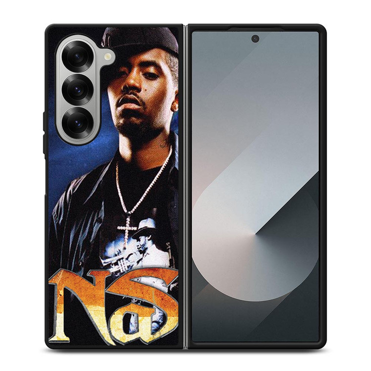 NASIR JONES NAS RAPPER 3 Samsung Galaxy Z Fold 6 Case Cover