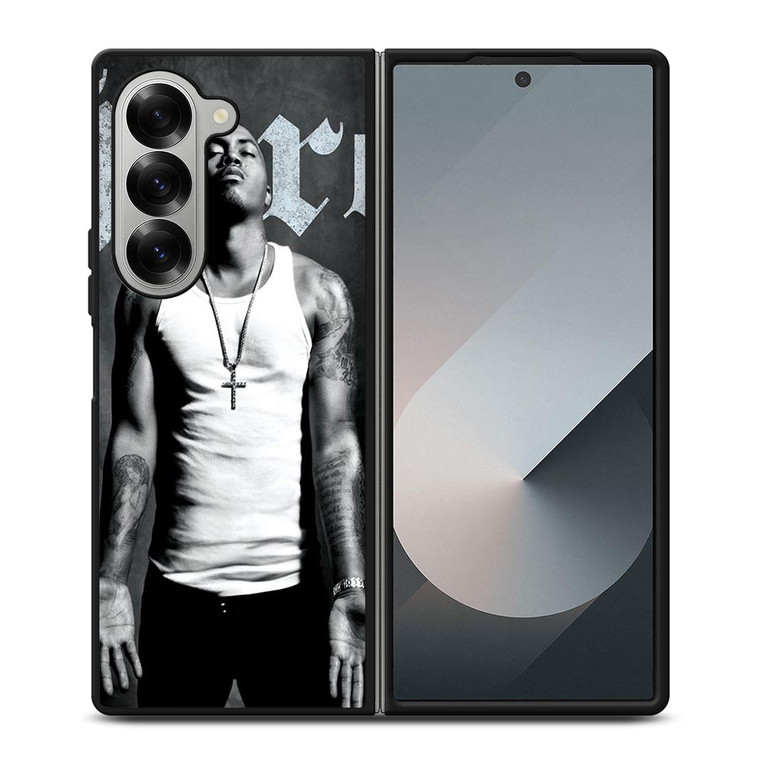 NASIR JONES NAS RAPPER Samsung Galaxy Z Fold 6 Case Cover