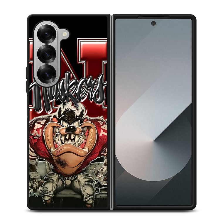 NEBRASKA CORNUSKERS TAZ Samsung Galaxy Z Fold 6 Case Cover