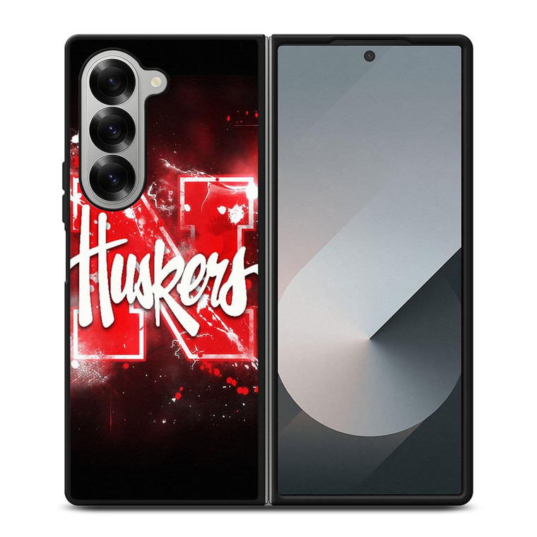 NEBRASKA HUSKERS FOOTBALL 3 Samsung Galaxy Z Fold 6 Case Cover