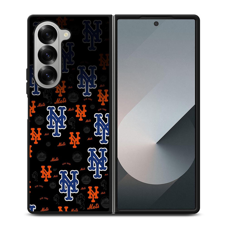 NEW YORK METS COLLAGE WALL Samsung Galaxy Z Fold 6 Case Cover