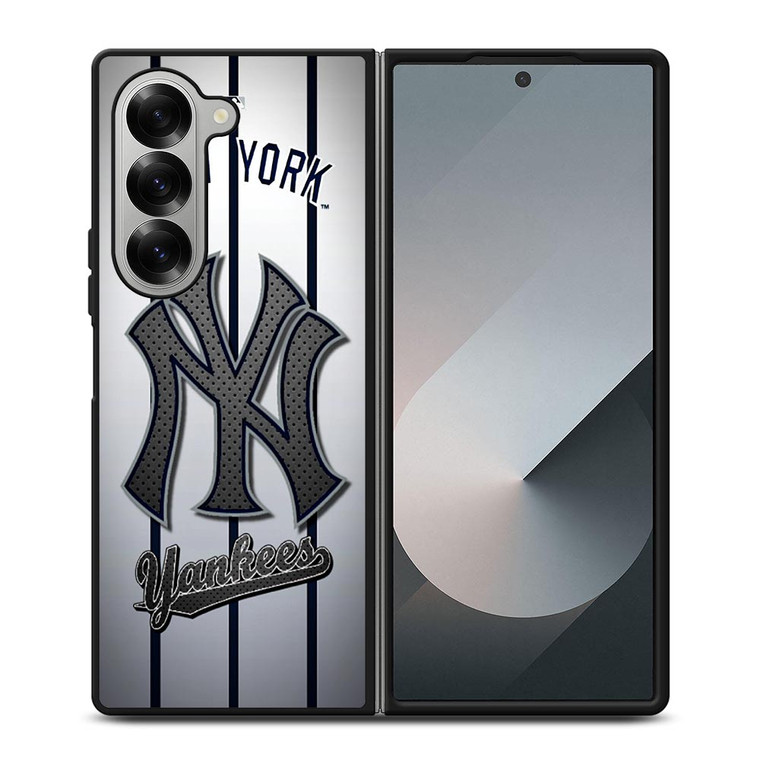 NEW YORK YANKEES LOGO BASEBALL  Samsung Galaxy Z Fold 6 Case Cover