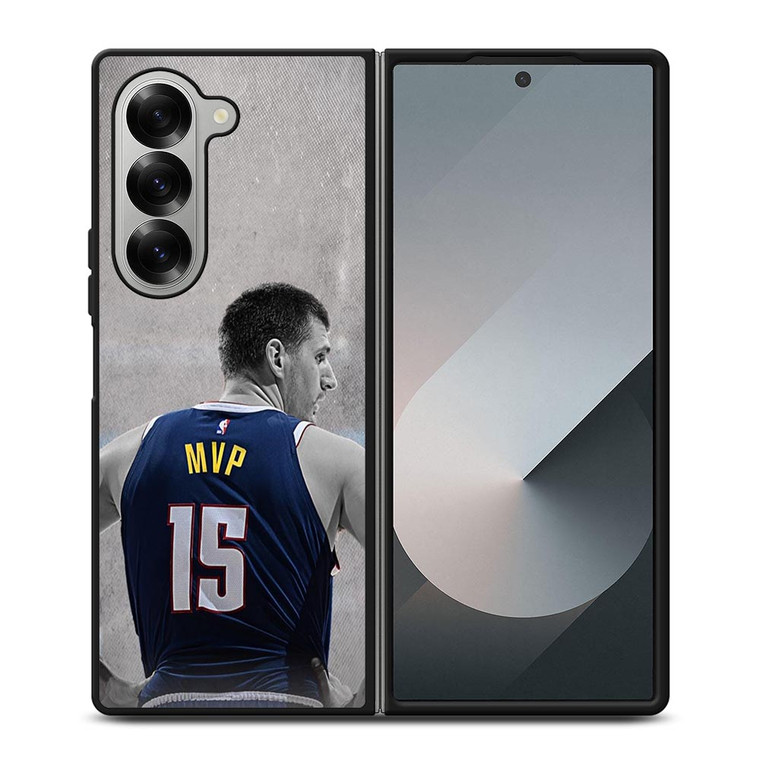 NIKOLA JOKIC DENVER NUGGETS MVP Samsung Galaxy Z Fold 6 Case Cover