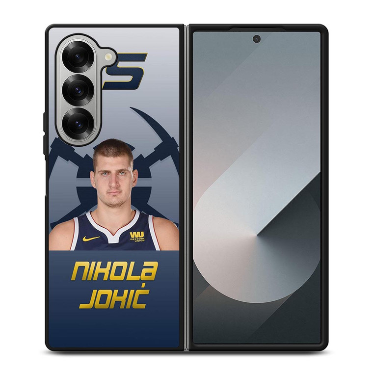 NIKOLA JOKIC DENVER NUGGETS SYMBOL Samsung Galaxy Z Fold 6 Case Cover