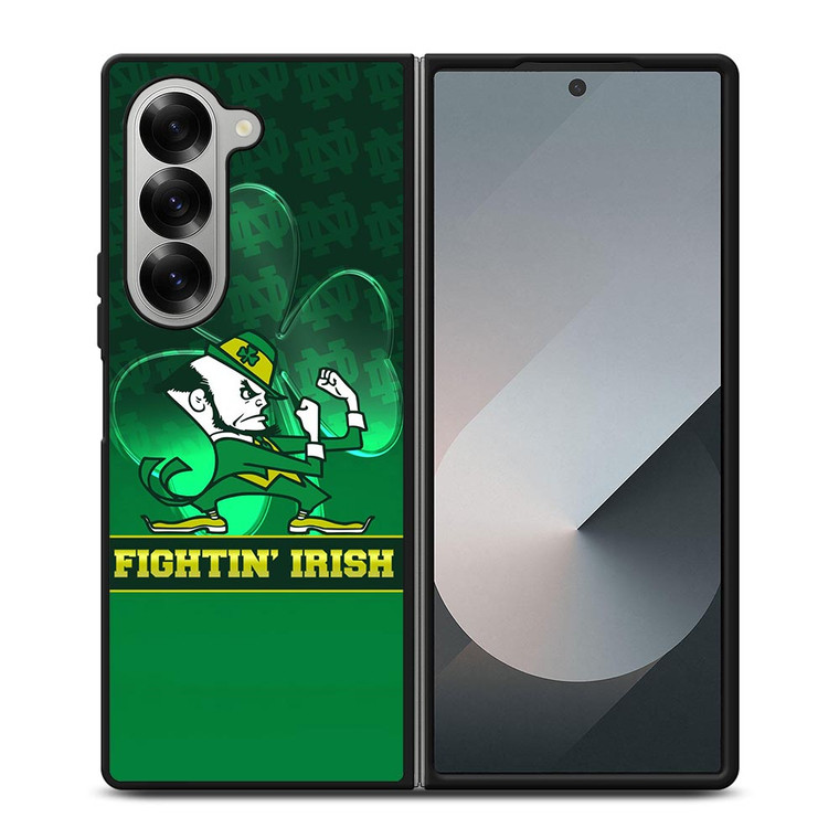 NOTRE DAME IRISH GREEN WALL Samsung Galaxy Z Fold 6 Case Cover