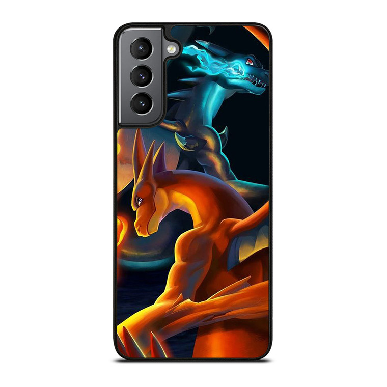 ANIME POKEMON CHARIZARD MEGA EVOLUTION Samsung Galaxy S21 Plus Case