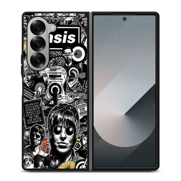 OASIS ROCK BAND POSTER Samsung Galaxy Z Fold 6 Case Cover