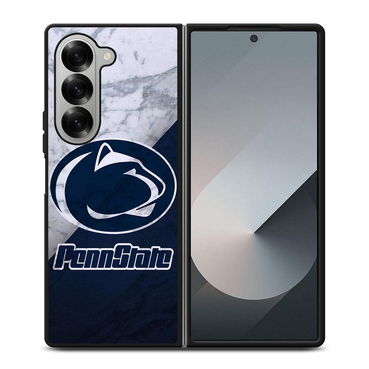 PENN STATE NITTANY LIONS MARBLE Samsung Galaxy Z Fold 6 Case Cover