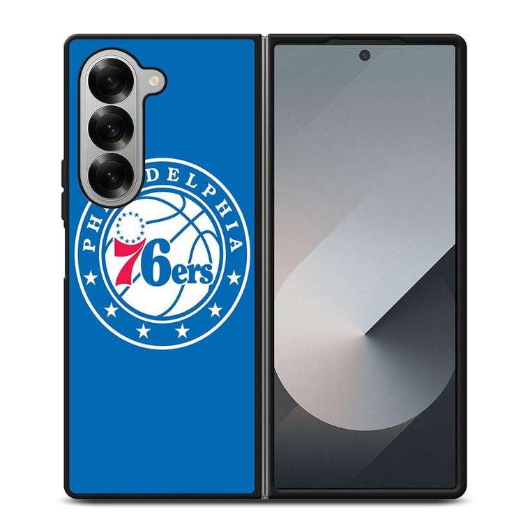 PHILADELPHIA 76ERS LOGO BADGE Samsung Galaxy Z Fold 6 Case Cover