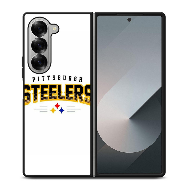 PITTSBURGH STEELERS WHITE WALL Samsung Galaxy Z Fold 6 Case Cover PITTSBURGH STEELERS WHITE WALL Samsung Galaxy Z Fold 6 Case Cover