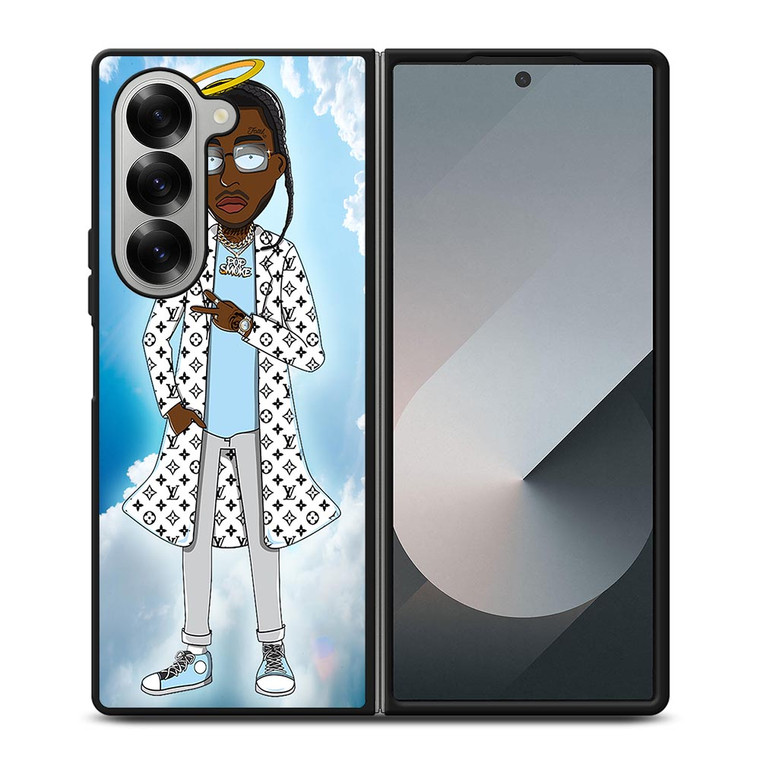 POP SMOKE RAPPER CARTOON Samsung Galaxy Z Fold 6 Case Cover
