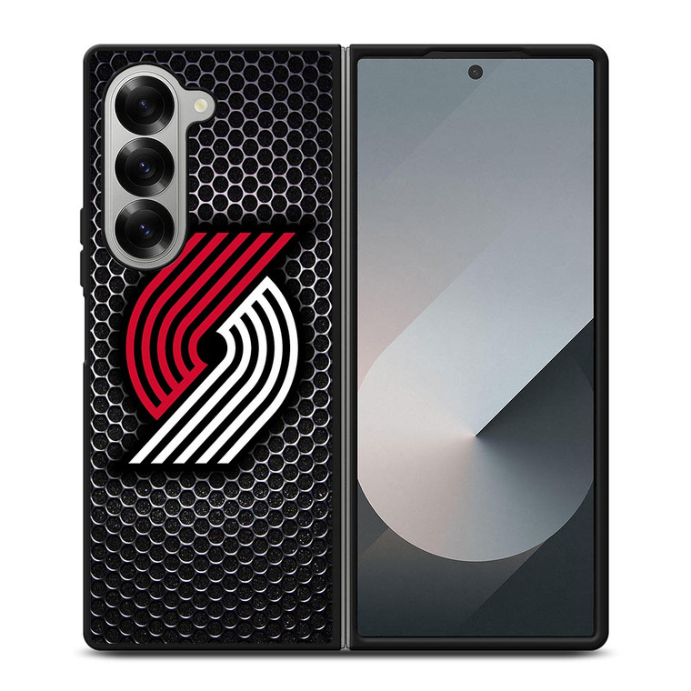 PORTLAND TRAIL BLAZERS SYMBOL METAL Samsung Galaxy Z Fold 6 Case Cover PORTLAND TRAIL BLAZERS SYMBOL METAL Samsung Galaxy Z Fold 6 Case Cover