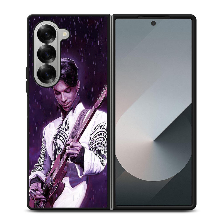 PRINCE PURPLE IN MEMORIAM GUITAR Samsung Galaxy Z Fold 6 Case Cover PRINCE PURPLE IN MEMORIAM GUITAR Samsung Galaxy Z Fold 6 Case Cover