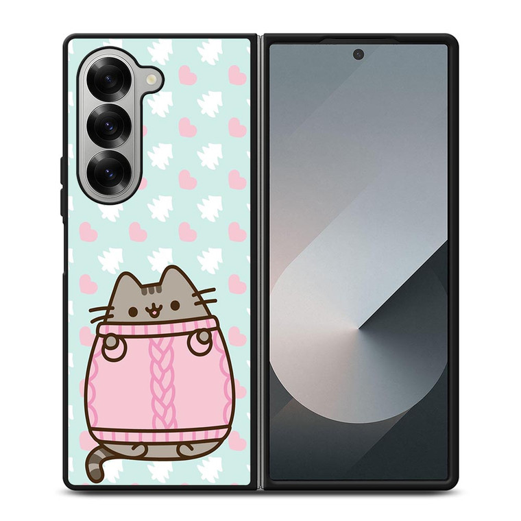PUSHEEN THE CAT KAWAII Samsung Galaxy Z Fold 6 Case Cover PUSHEEN THE CAT KAWAII Samsung Galaxy Z Fold 6 Case Cover