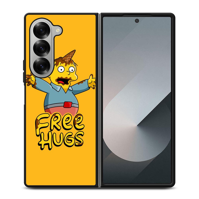RALPH WIGGUM THE SIMPSONS FREE HUG Samsung Galaxy Z Fold 6 Case Cover