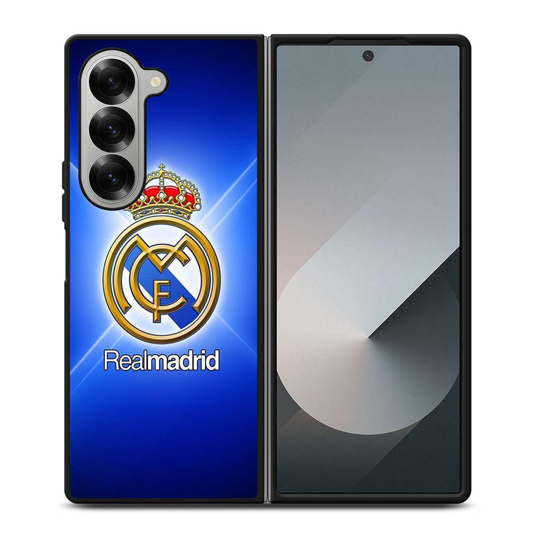 REAL MADRID FC LOGO Samsung Galaxy Z Fold 6 Case Cover REAL MADRID FC LOGO Samsung Galaxy Z Fold 6 Case Cover