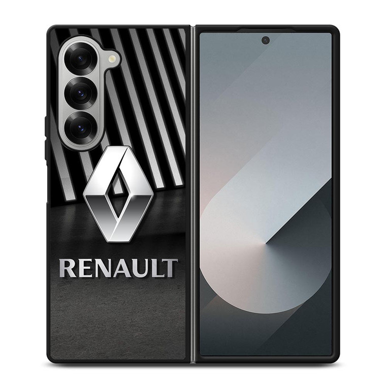RENAULT CAR METAL LOGO Samsung Galaxy Z Fold 6 Case Cover RENAULT CAR METAL LOGO Samsung Galaxy Z Fold 6 Case Cover