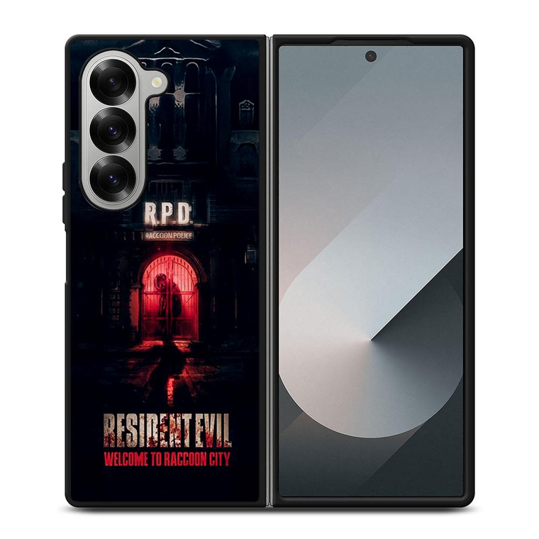 RESIDENT EVIL RACCOON CITY POLICE DEP Samsung Galaxy Z Fold 6 Case Cover RESIDENT EVIL RACCOON CITY POLICE DEP Samsung Galaxy Z Fold 6 Case Cover