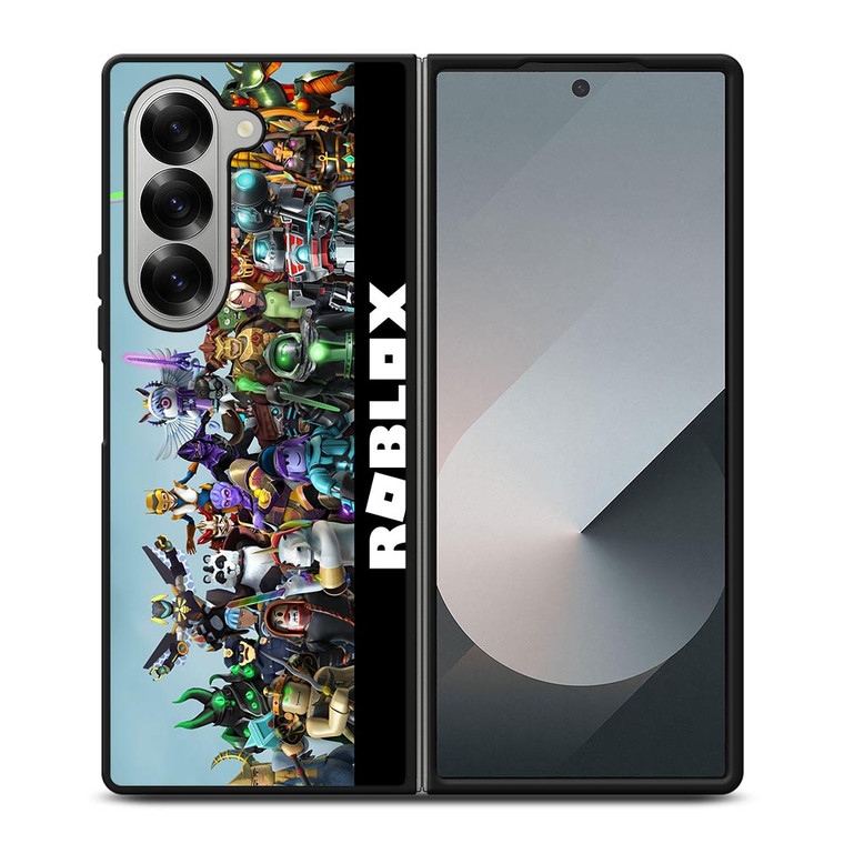 ROBLOX GAME ALL CHARACTER 2 Samsung Galaxy Z Fold 6 Case Cover ROBLOX GAME ALL CHARACTER 2 Samsung Galaxy Z Fold 6 Case Cover